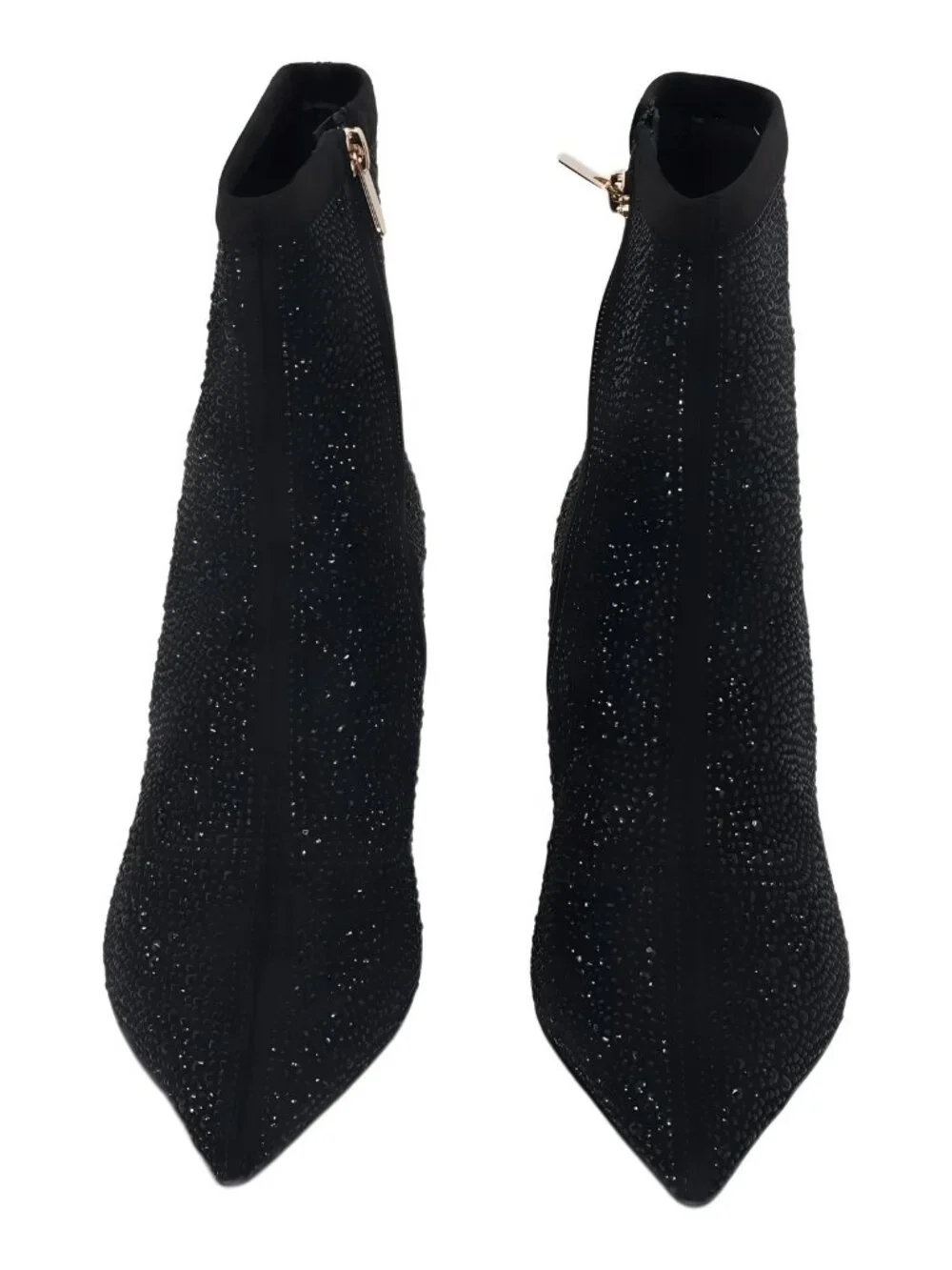 GC Shoes Tina Pointed Toe Sparkle Kitten Heel Booties Women's 10M - Picture 5 of 6